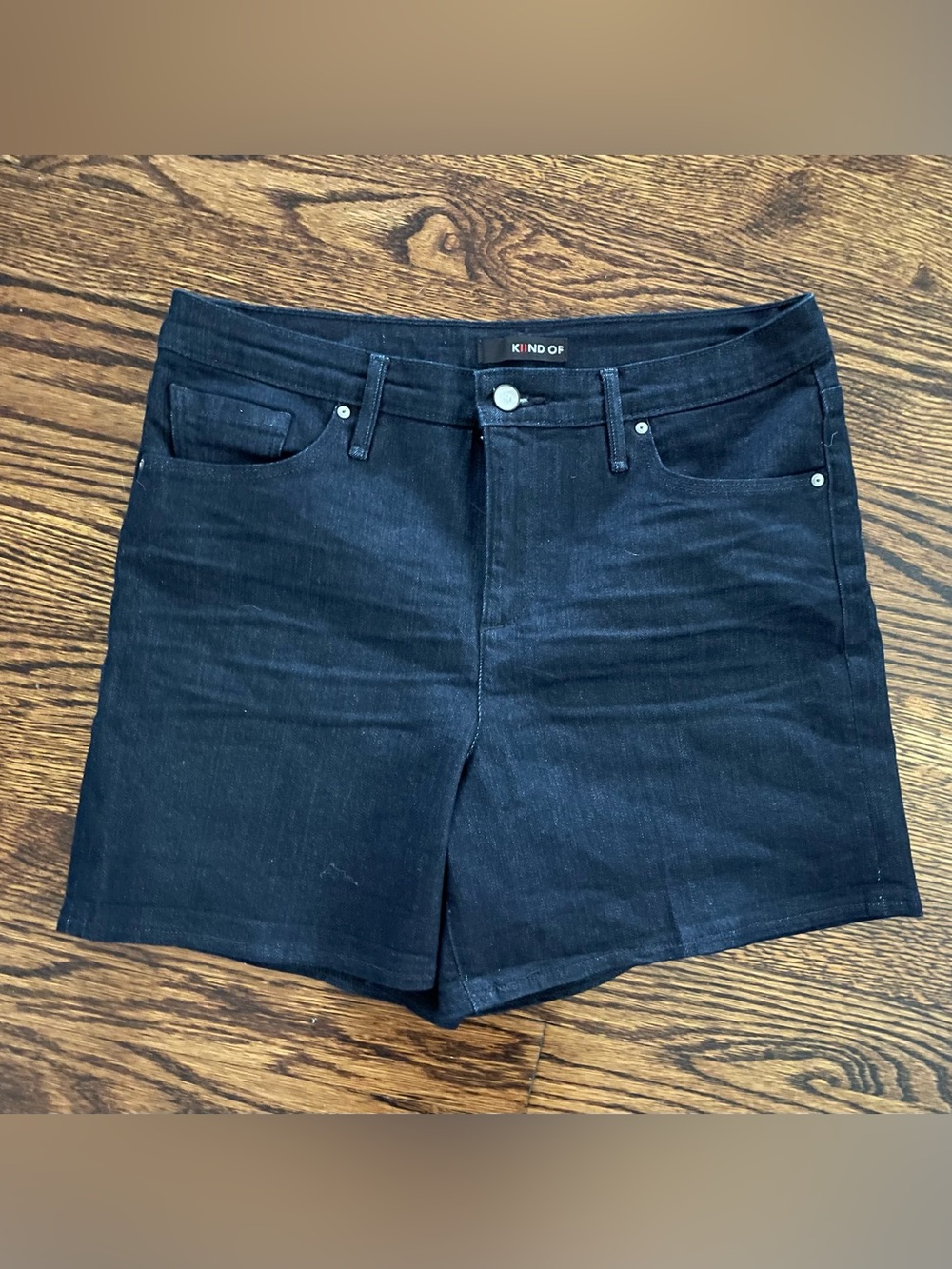 KIIND OF Blue Denim/Jean Short (waist US 28)